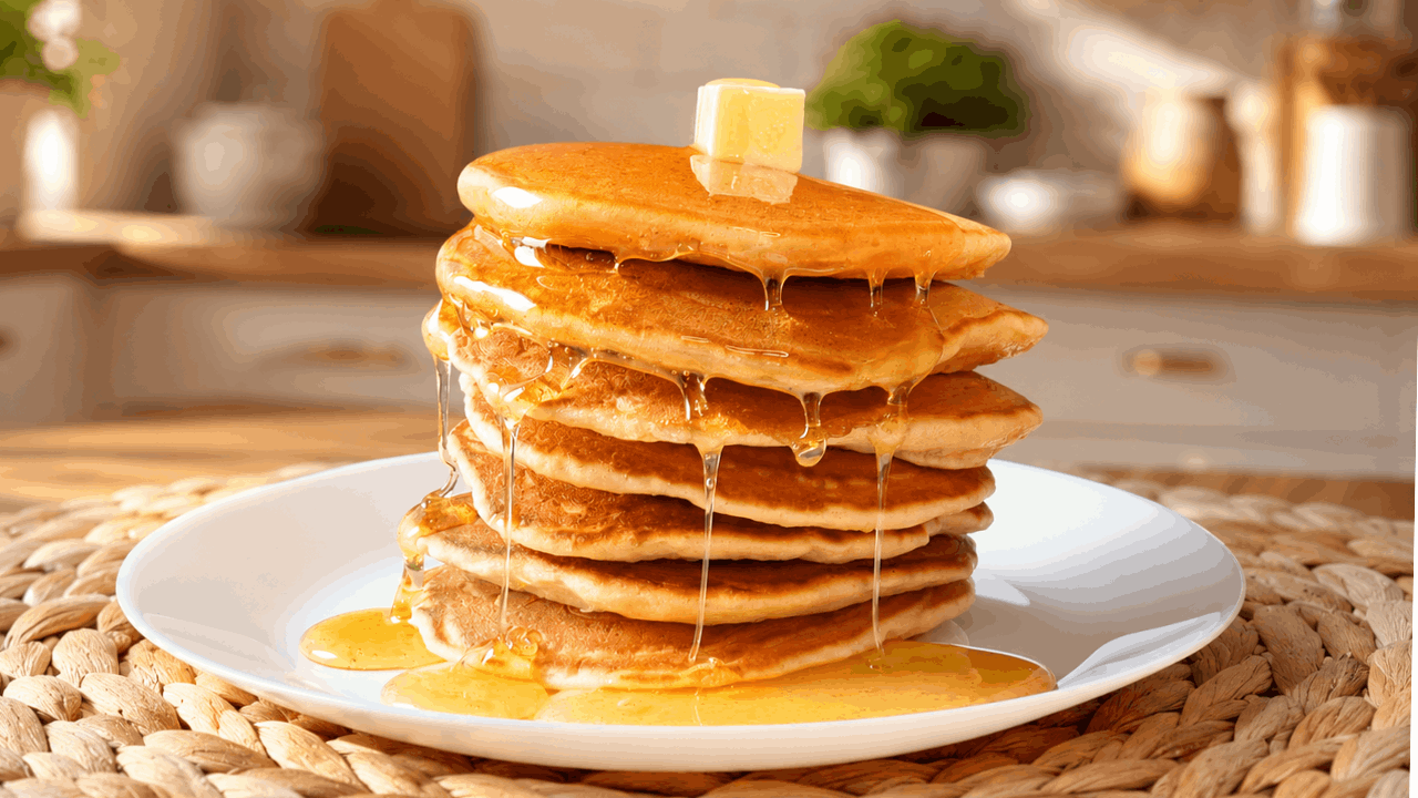 Thick and Fluffy Pancakes Recipe