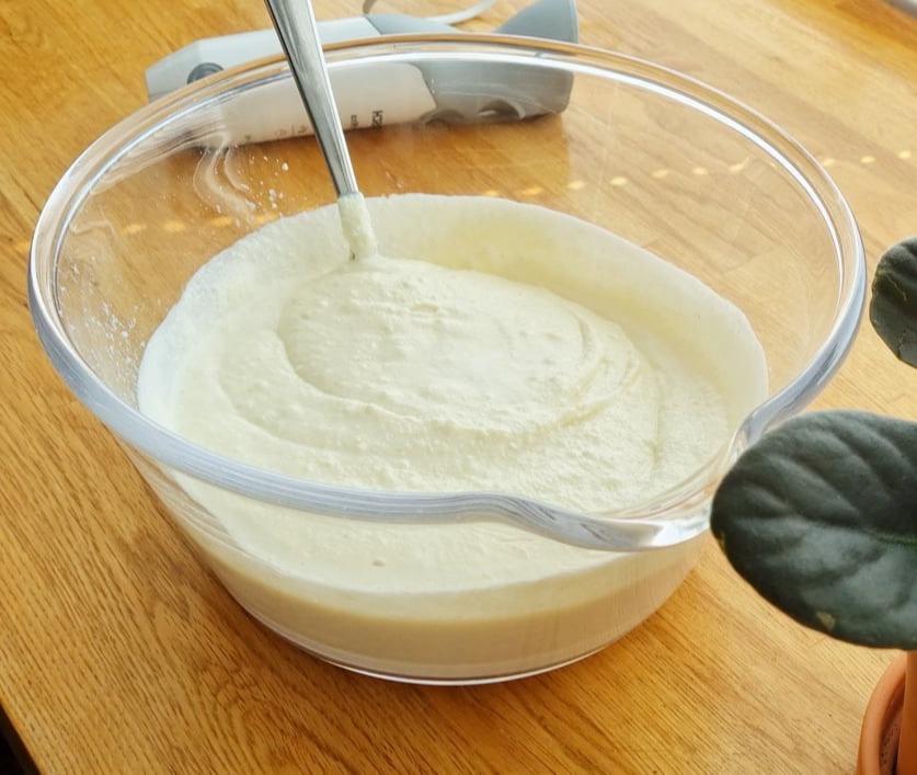 Make the Cottage Cheese Batter